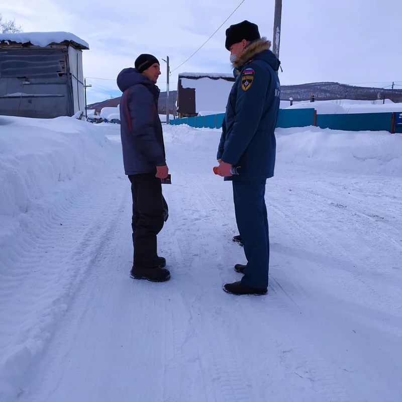 На Камчатке сотрудники ГПН провели рейд в Елизовском районе